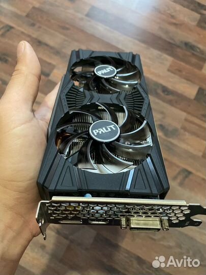Видеокарта RTX 2060 super Palit dual OC