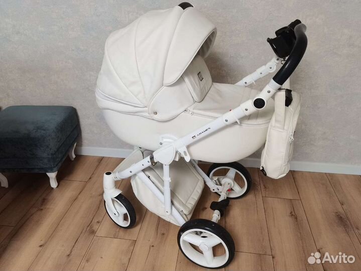 Коляска 2 в 1 adamex luciano