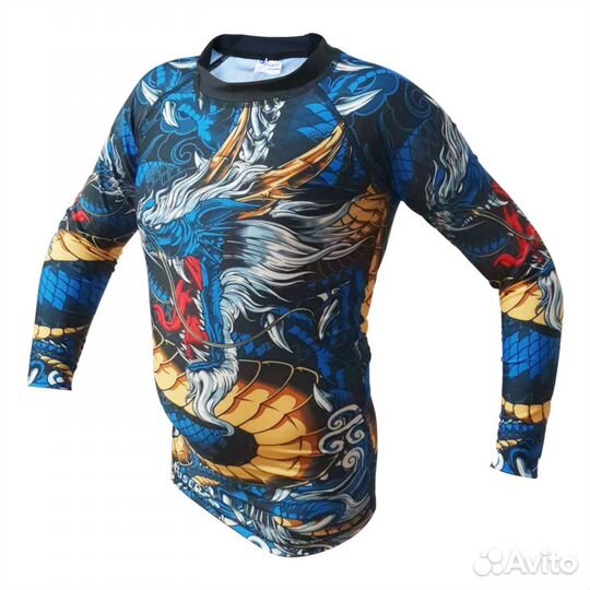 Рашгард детский Rusco Sport Dragon (8 лет)