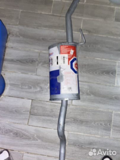 Выхлопная труба на renault symbol