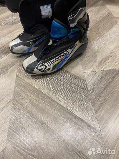 Лыжные ботинки salomon prolink