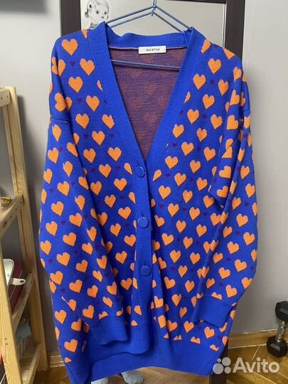 Кардиган жениский over size