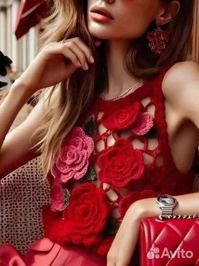 Вязание крючком, авторская работа с любыми фото