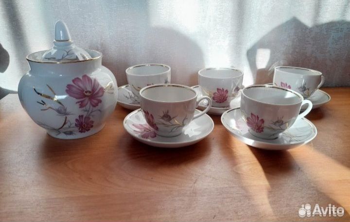 Кофейный сервиз дулево новый