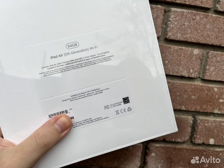 iPad Air 5 M1 64Gb небесно Синий