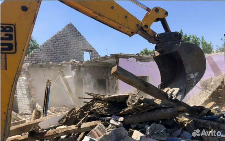 Снос,слом, демонтаж,вывоз мусора