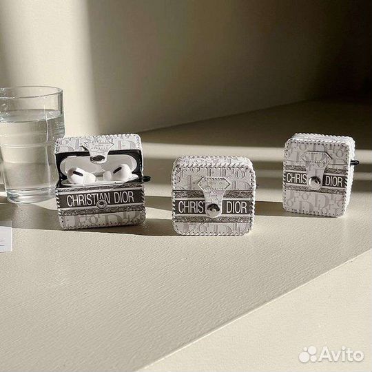 Чехол для наушников Dior airpods pro/2/3
