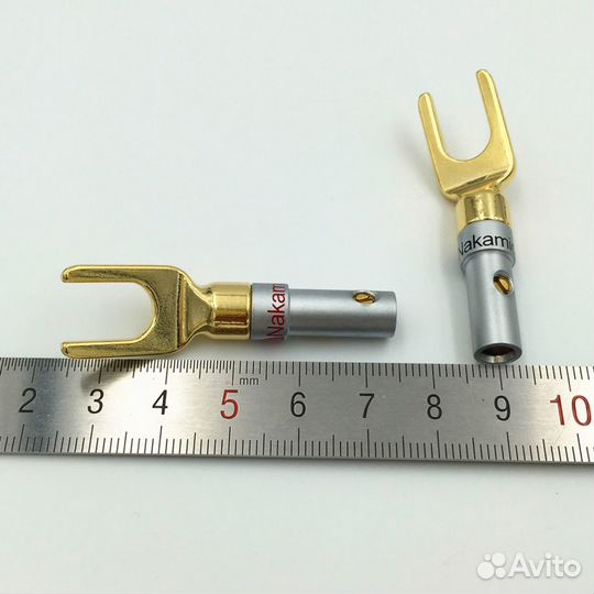 Разъём типа Лопатка Nakamichi для кабеля Hi Fi