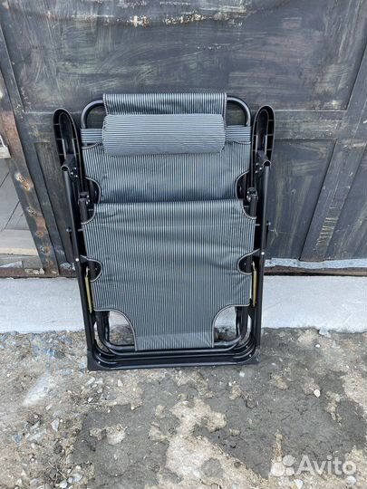 Шезлонг раскладушка