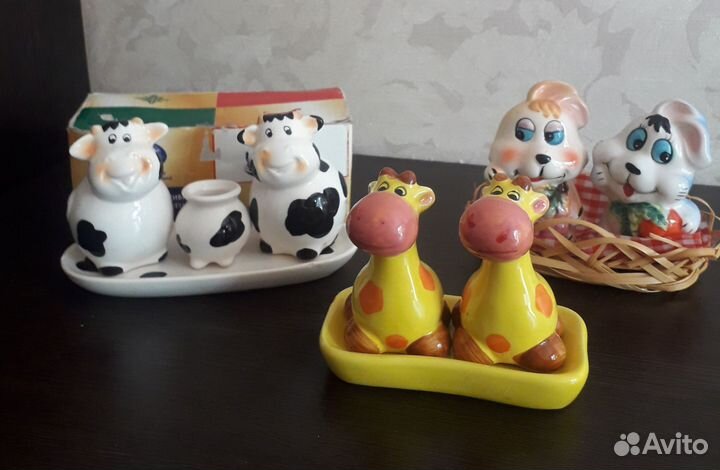 Наборы солонок для соли и перца