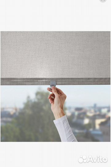 Руллоная штора Икея лонгданс