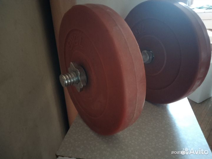 Гантели разборные бу