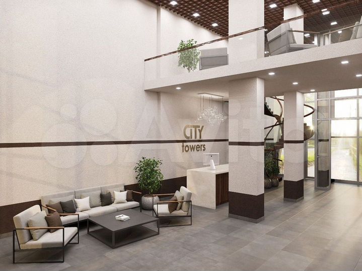 1-к. квартира, 39,2 м², 2/16 эт.