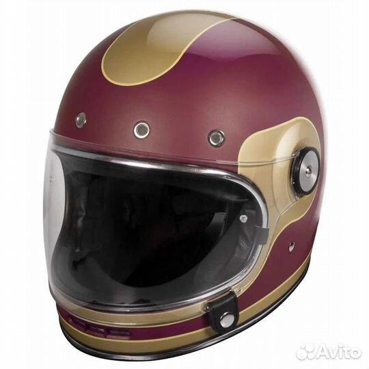 Stormer Origin Solid full face helmet Burgundy / G