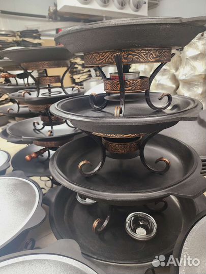 Садж чугунный с клеймом