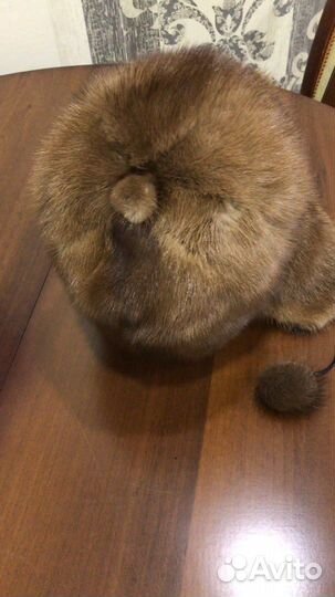Шапка норковая женская бу, размер 56/57