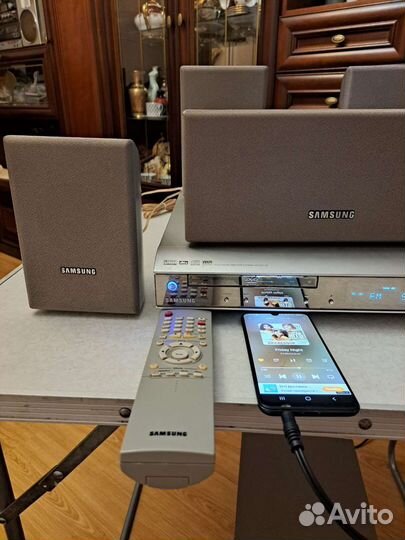 Домашний кинотеатр samsung экстра звук. как новый