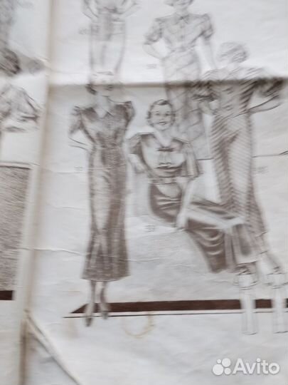 Журнал мод за 1935 год б/у