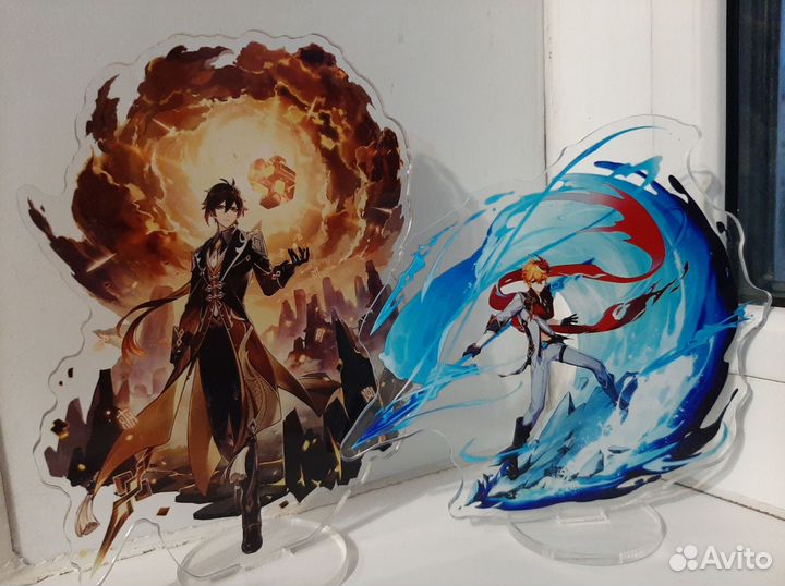 Акриловые фигурки Genshin impact