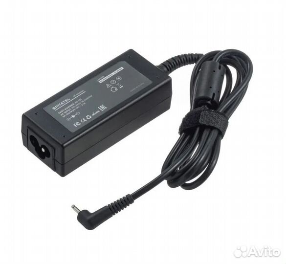 Блок питания 19V 2.1A (2.5x0.7) + сетевой шнур