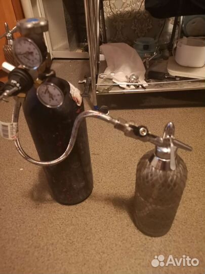 Сифон для газирования воды модернизированный