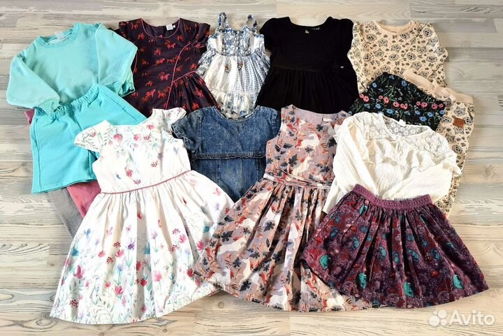 Пакет одежды для девочки 110-116 см