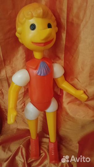 Игрушка Буратино Моск,зав, пластм, игрмалыш60гг