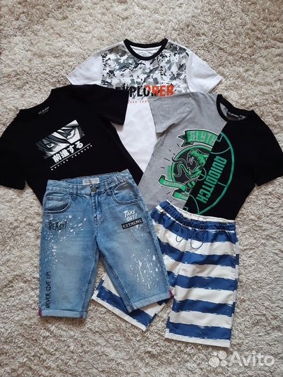 Вещи пакетом на мальчика р.152-158
