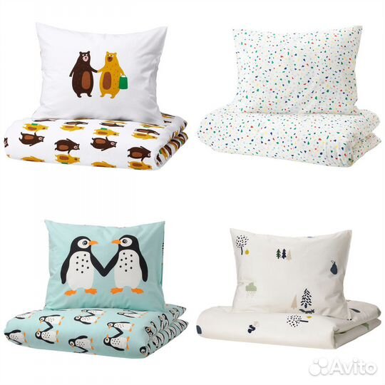 Детское постельное белье IKEA