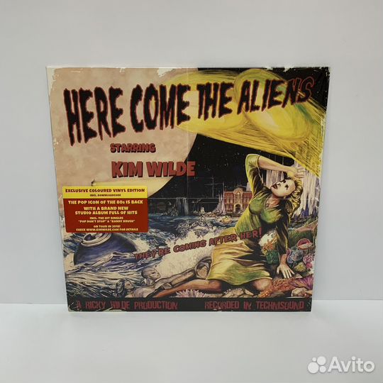 Kim Wilde - Here Come The Aliens (LP) yellow vinyl