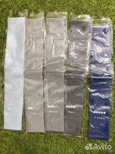 Shark Fit Эластичные фитнес-резинки 5 шт