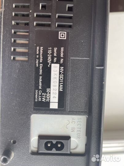 Видеомагнитофон Panasonic NV-sd11am