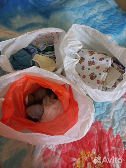 Детские вещи пакетом бесплатно