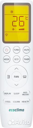 Настенный внутренний блок мульти сплит системы Ecoclima cmwm-TC12/AA-4R2