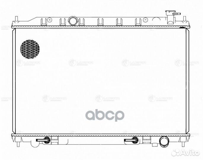 Радиатор охлаждения LRc 141CA luzar