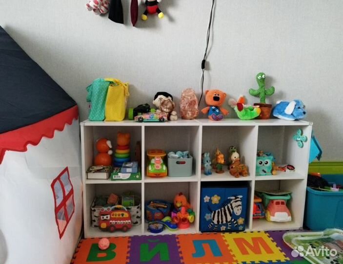 Стеллаж для игрушек как IKEA