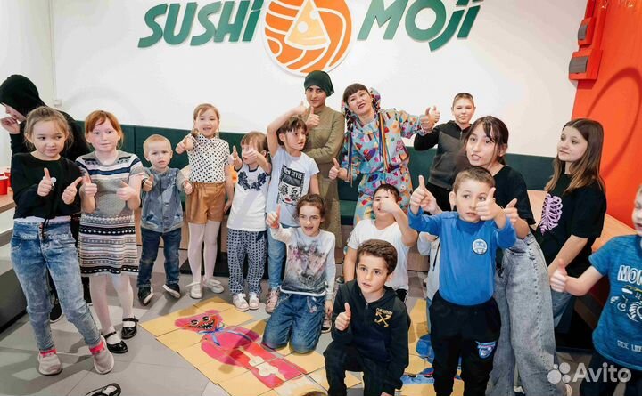 Франшиза пиццерий Sushi Moji с высоким доходом