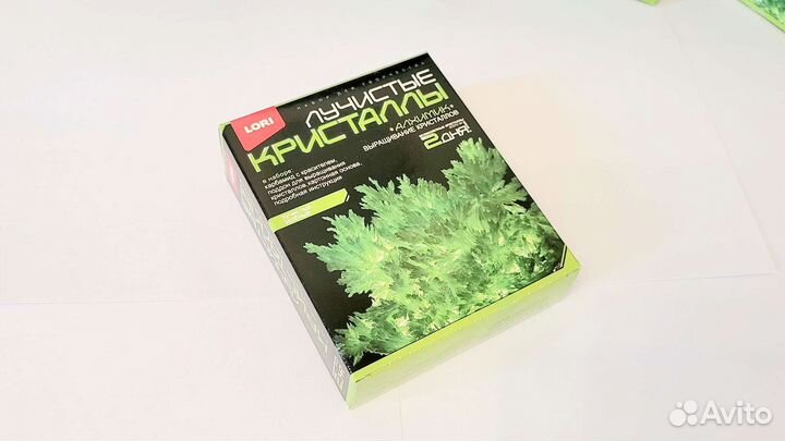 Опыты выращивание кристаллов