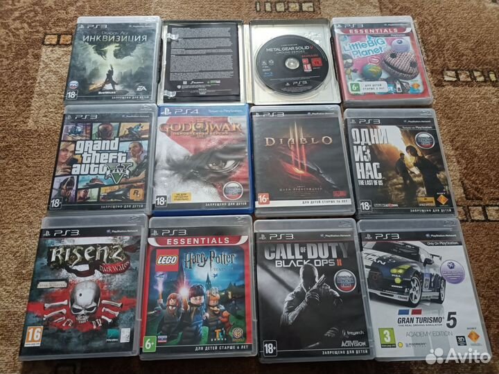 Диски для ps3