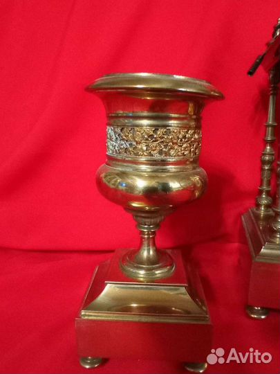 Старинный каминный гарнитур. Франция