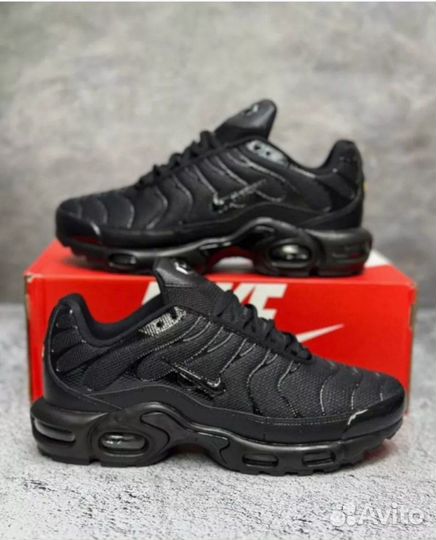 Nike Air Max TN Plus black чёрные