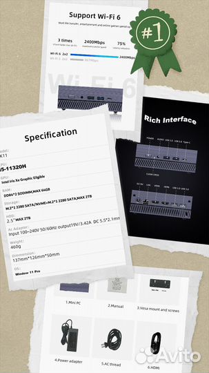 Мини пк Firebat TK11 (i5/16g/512g)