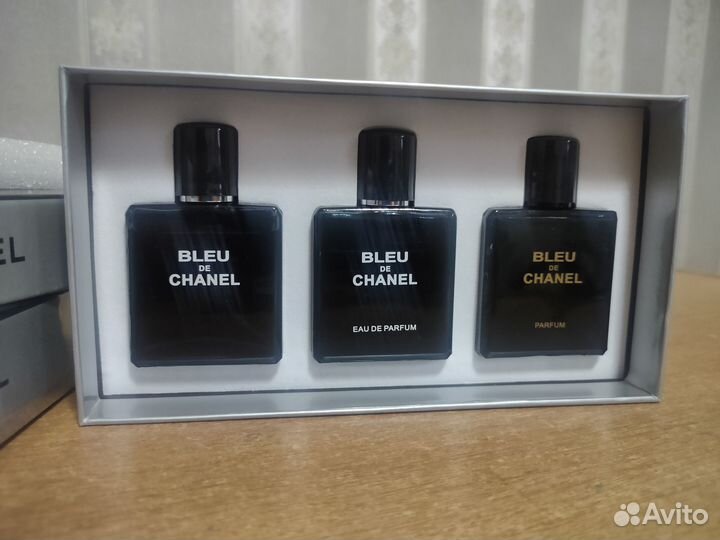 Bleu DE chanel набор 3x30 ml