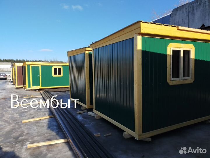 Контейнер бытовка за сутки