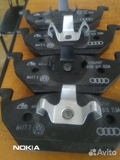 Тормозные колодки Volkswagen, Skoda,Seat, audi