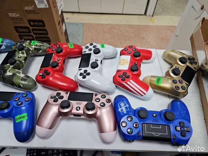 Оригинальные геймпады Sony PS-4