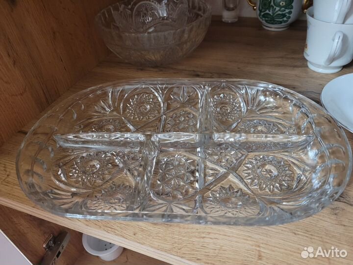 Вазы хрусталь СССР