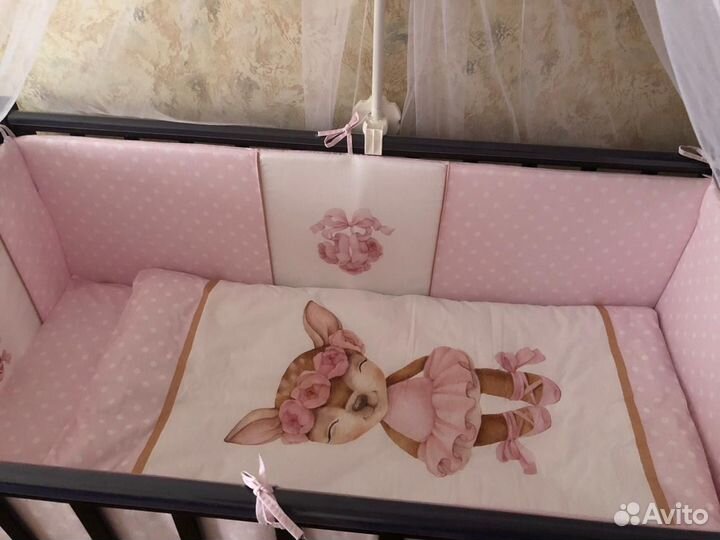 Бортики в кроватку