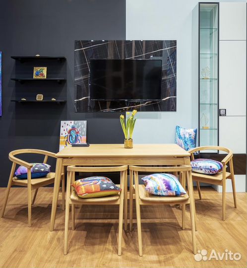 Дизайнерский стул массив дуба