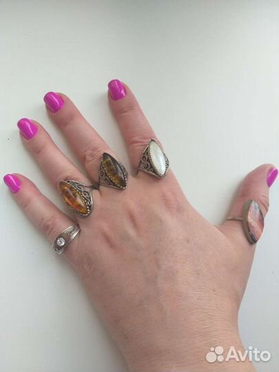 Перстень кольцо мельхиор СССР